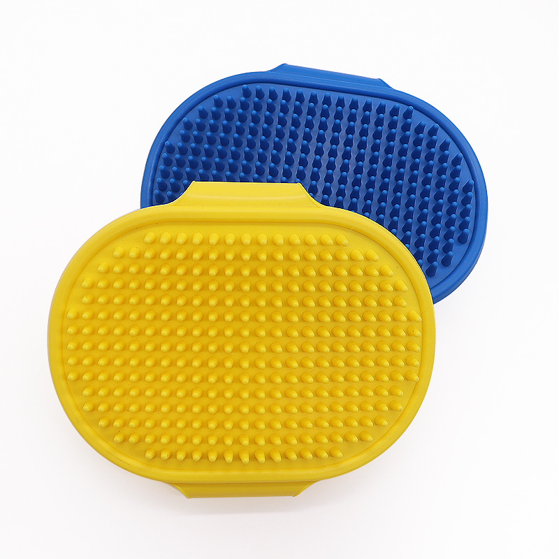 Silicone Pet Bath Brush Dog Bath Massage Brush TPR Bath Gloves Cat Brush Cleaning Daily Supplies - Image 7