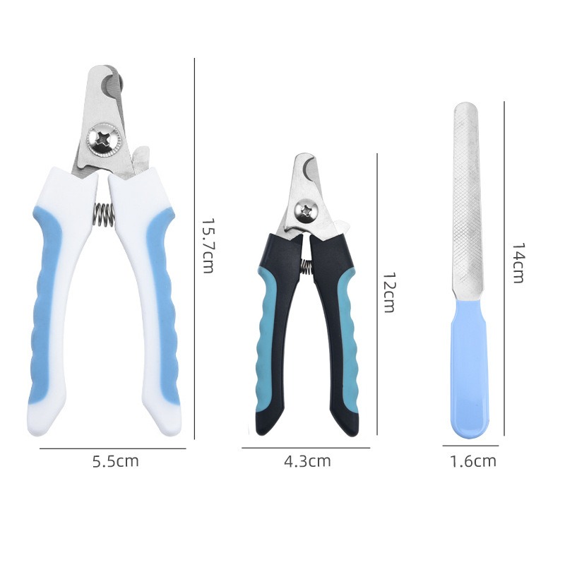 Factory Spot Pet Nail Clippers Dog Cat Nail Clippers Pet Beauty Tool Set Cat Dog Pet Cleaning - Image 4