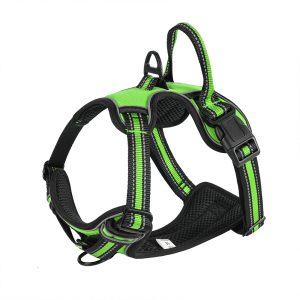 Dog Vest Chest Back Breathable Reflective Dog Chest Strap Traction Rope Small Medium Dog Pet Chest Strap