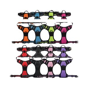 Pet Reflective Comfortable Breathable Saddle Chest Strap Strong Durable Dog Traction Chest Back Multi-Color Optional Fac