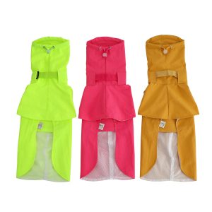 Italy Little Lingti Whit Poncho Light and Easy to Wear off Pet Raincoat Puppy Poncho