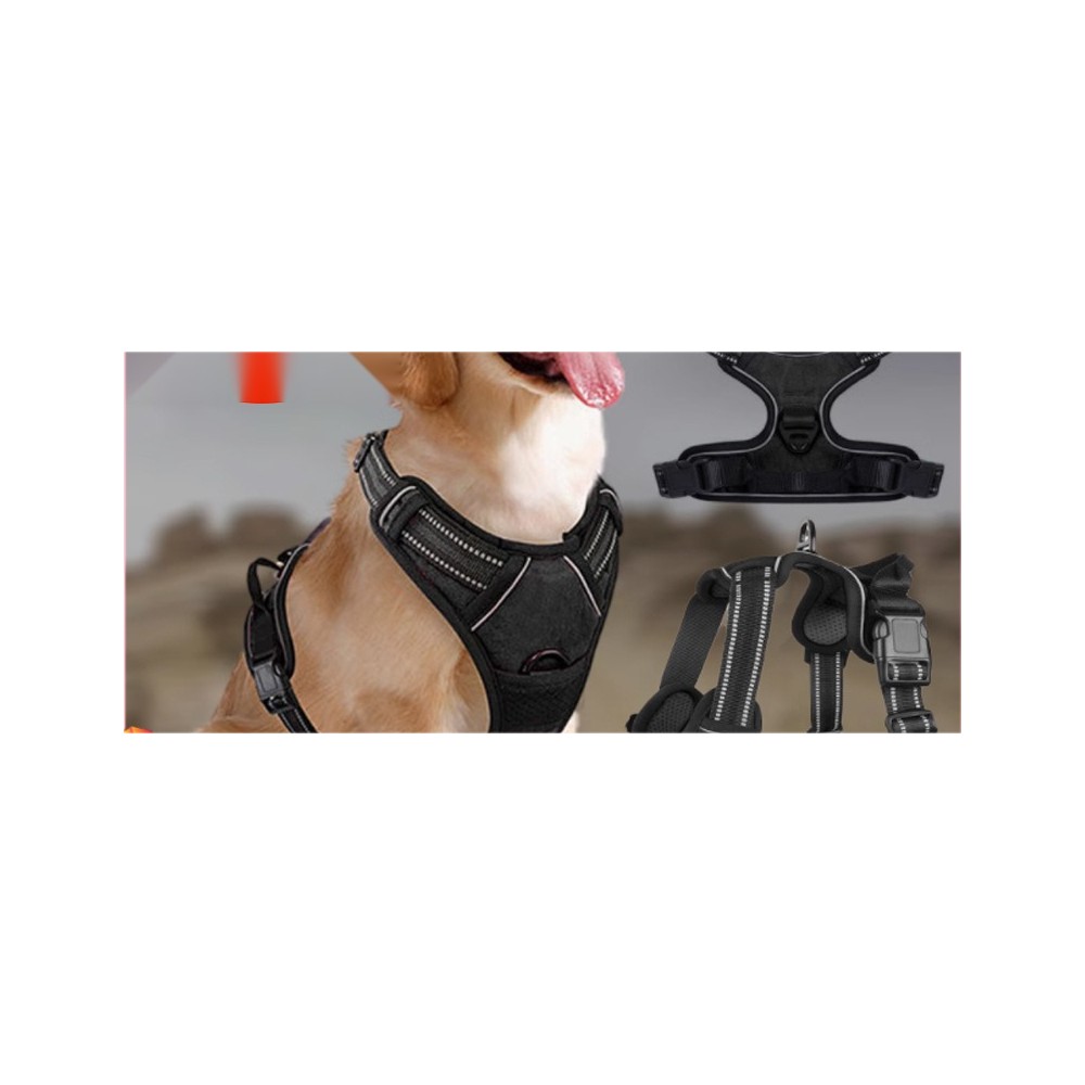 SOURCE Manufacturer Chest Back Duplex Oxford Cloth Breathable Mesh Dog Chest Back Production Exclusive - Image 2