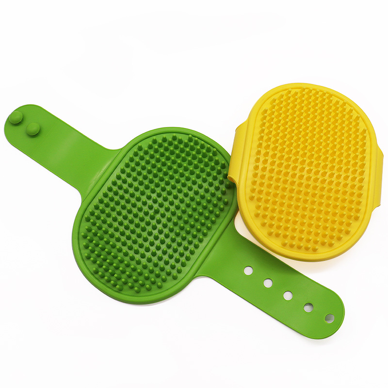 Silicone Pet Bath Brush Dog Bath Massage Brush TPR Bath Gloves Cat Brush Cleaning Daily Supplies - Image 5