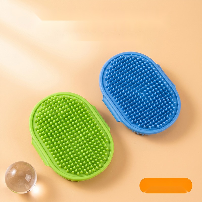 Pet Bath Massage Brush Cat Dog Bath Cleaning Artifact Deep Cleaning Anti-Lint Bath Brush - Image 2