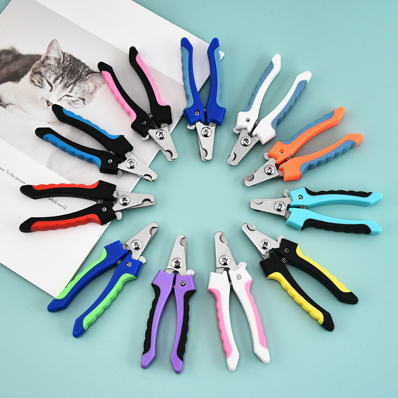 Stainless Steel Pet Beauty Supplies Large, Medium and Small Cat and Dog Nail Clippers Dog Nail Clippers Set - Image 2