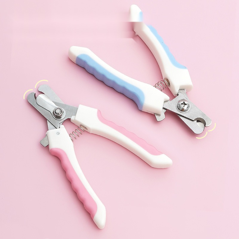 Stainless Steel Pet Nail Clippers Golden Retriever Special Set Grinding Machine Nail Clippers Cat Dog Small Dog Beauty A - Image 2