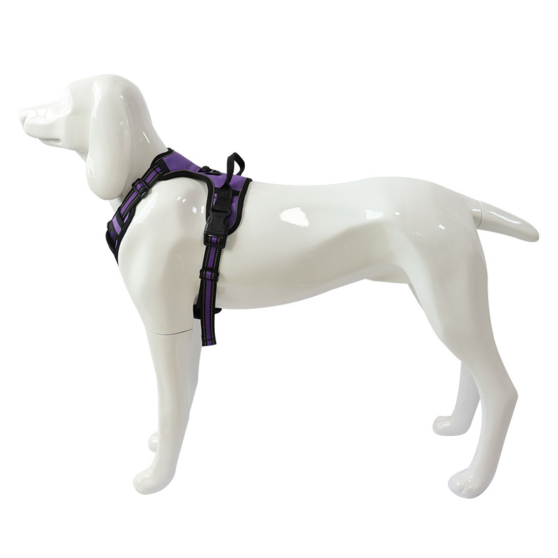 Pet Reflective Comfortable Breathable Saddle Chest Strap Strong Durable Dog Traction Chest Back Multi-Color Optional Fac - Image 6