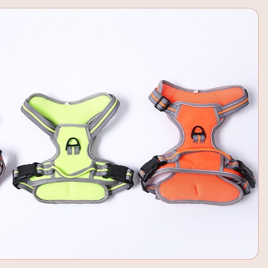 Dog Reflective Leash Medium and Large Dog Chain Dog Walking Vest Dog Rope Golden Retriever Labrador Chest Strap - Image 2