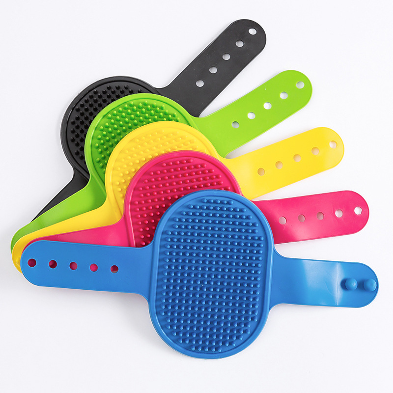 Table Leg Cat Itching Device Adjustable Gloves Massage Brush Pet Comb Dog Cat Cleaning Comb Bath Brush - Image 2