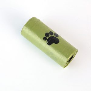 Pet Cleaning Supplies 1.5 Silk Screen Flower Pet Dog Stool Bag Portable Point Break Degradable Cleaning Bag Garbage Bag