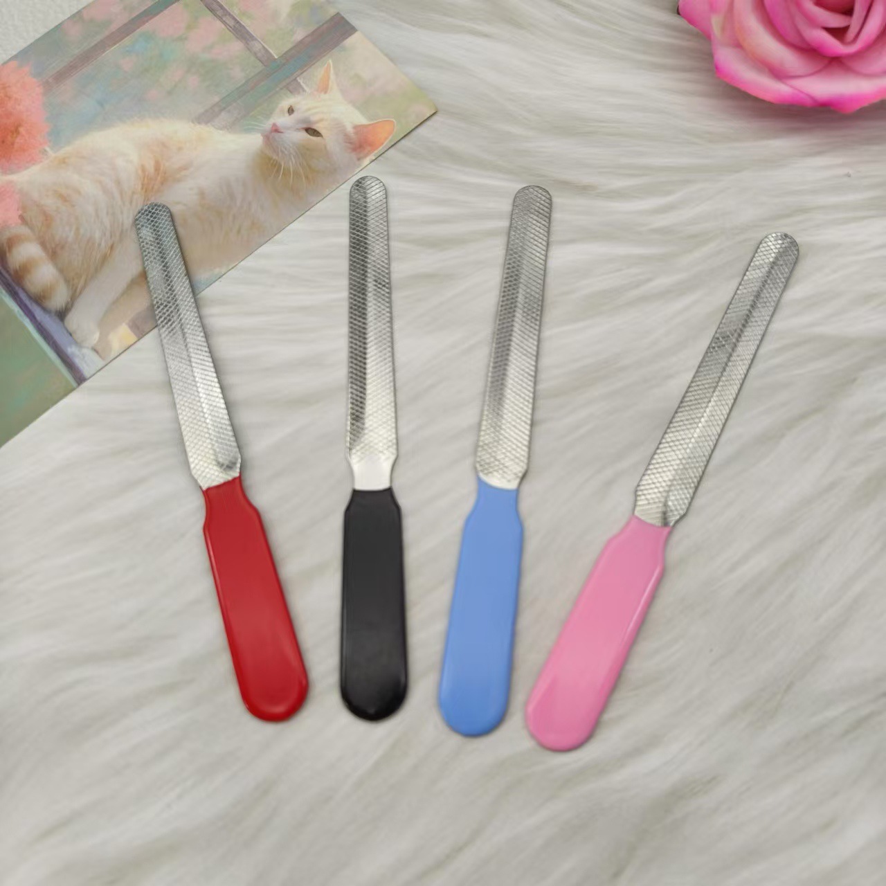 Little Red Book Hair Pet Nail Anti-Scratch Cleaning Large and Small Cat Nail Clippers Cat and Dog Pet Nail Clippers - Image 2
