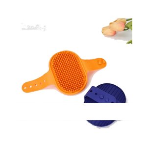 Pet Bath Brush Dog Cat Bath Gloves Multifunctional Table Leg Scratching Comb Massage Brush