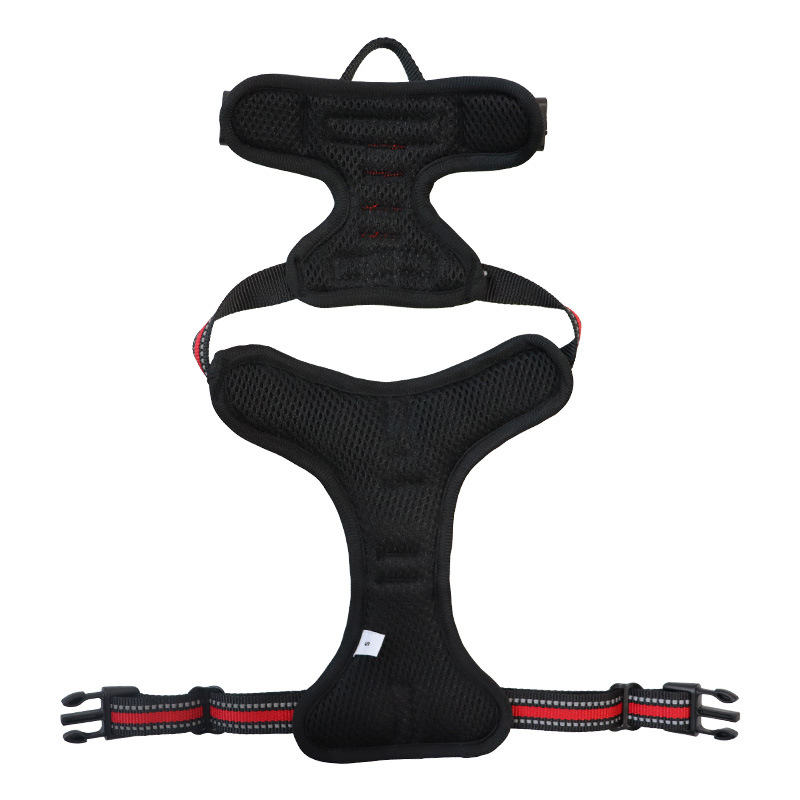 Pet Reflective Comfortable Breathable Saddle Chest Strap Strong Durable Dog Traction Chest Back Multi-Color Optional Fac - Image 5
