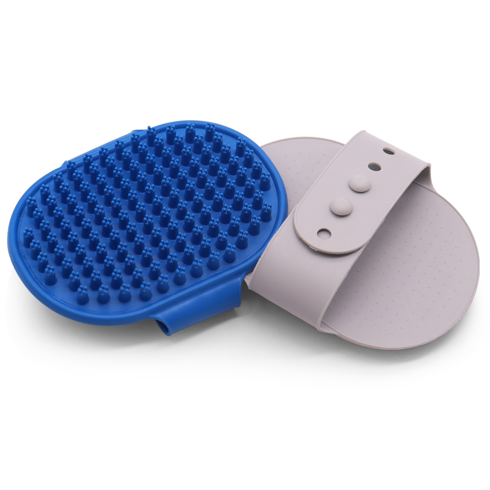 Silicone Pet Bath Brush Cat Dog Bath Brush Adjustable Cleaning Massage Brush Cat Brush Cat and Dog Supplies - Image 4