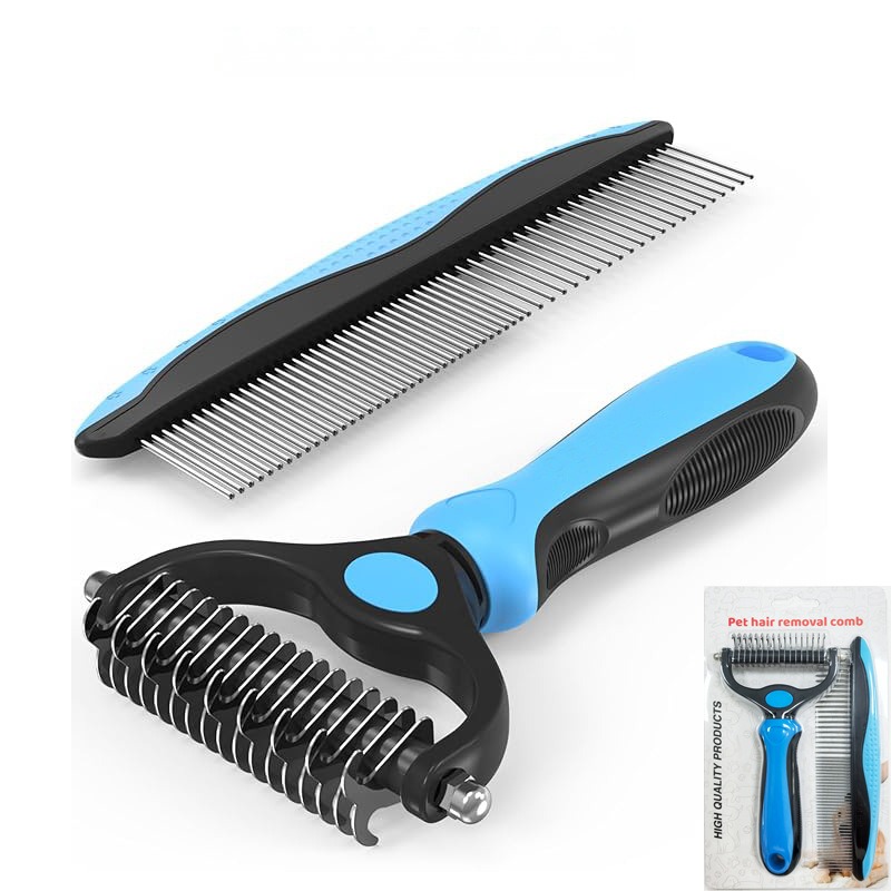 Pet Comb Knot Comb Nail Clippers Set Cat and Dog Cleaning Beauty Set Cat Nail File Nail Clippers Needle Comb - Image 4