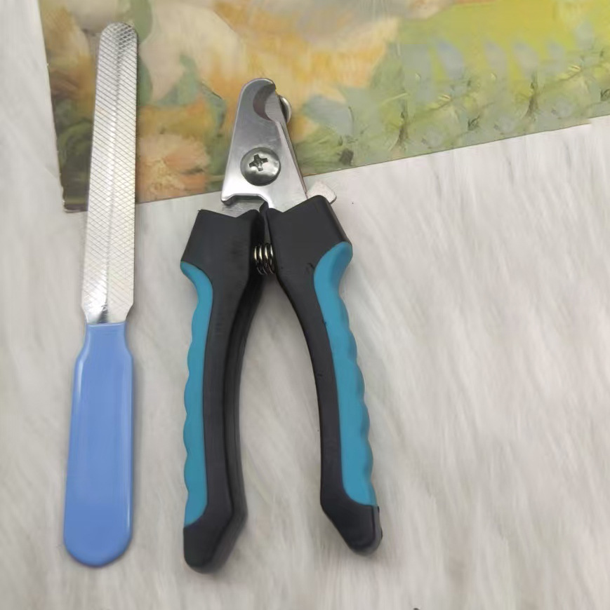 Factory Spot Pet Nail Clippers Dog Cat Nail Clippers Pet Beauty Tool Set Cat Dog Pet Cleaning - Image 2