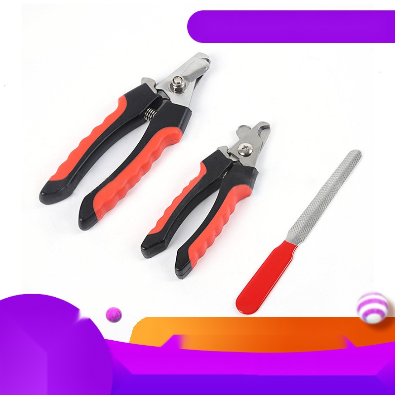 SOURCE Manufacturer Pet Nail Clippers Dog Nail Clippers Dog Cat Nail Clippers Large and Small Card Packaging - Image 2