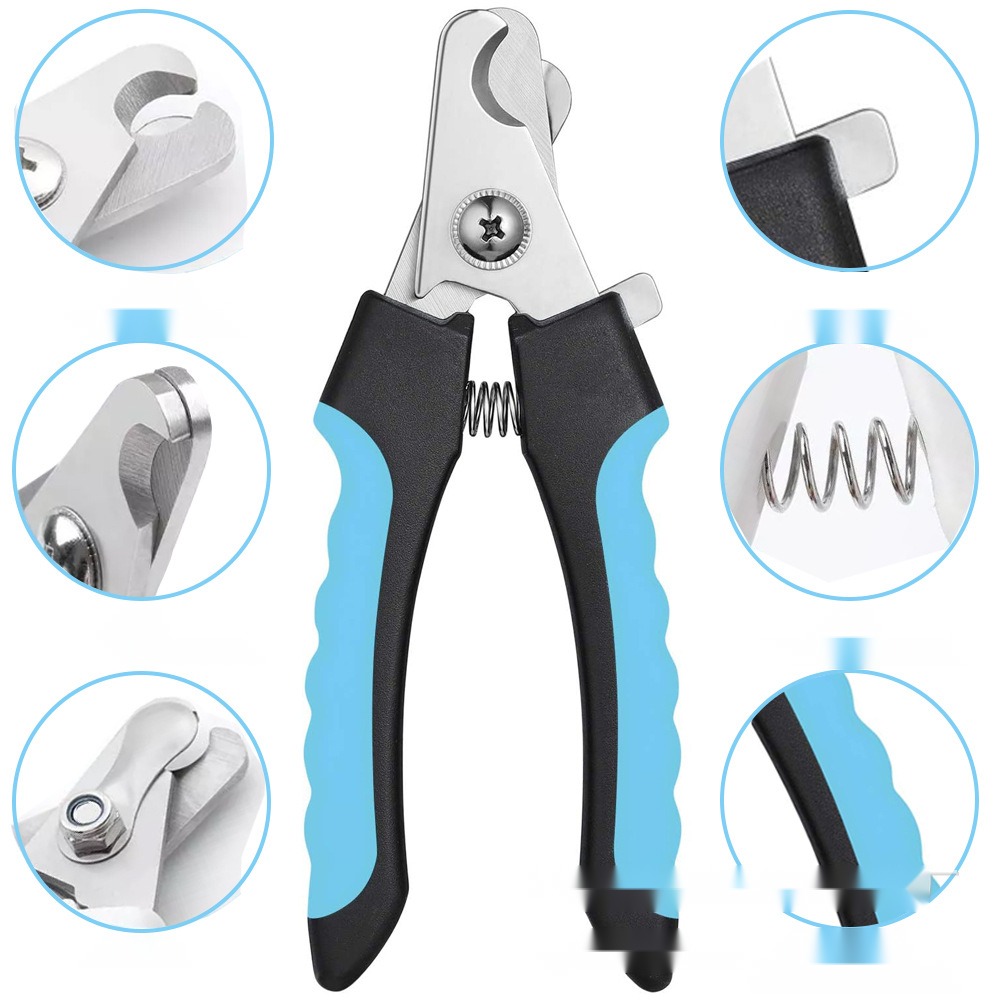Pet Nail Clippers Dog Nail Clippers Nail Grinder Set Large and Small Dogs Cat and Dog Pedicure Special Pliers Factory - Image 4