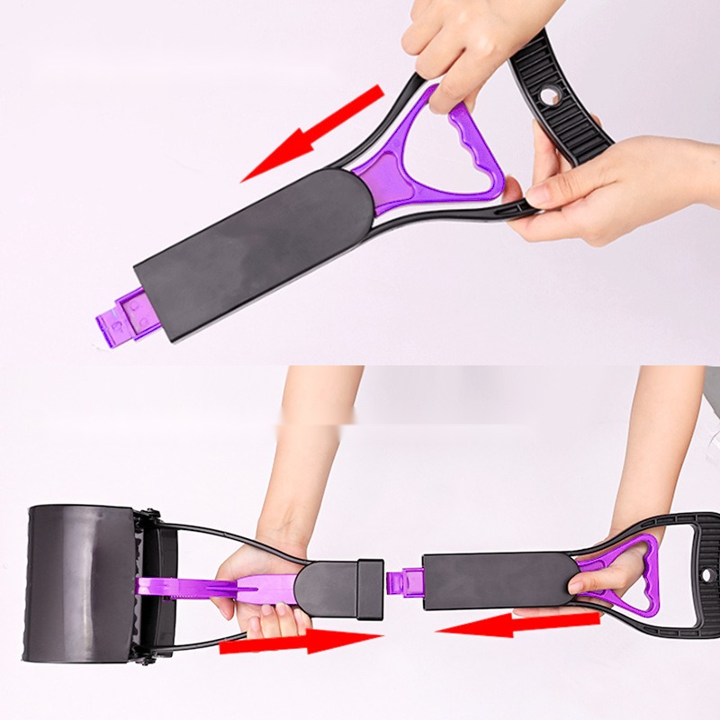 Pet Pick-up Clip Poop Clip Pick-up Toilet Portable Easy-to-Take Long Handle Shovel Poop Dog Toilet 7 - Image 7