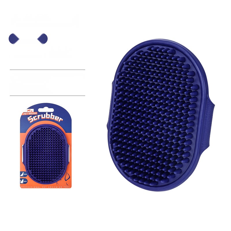 Pet Bath Brush Dog Cat Bath Gloves Multifunctional Table Leg Scratching Comb Massage Brush - Image 7