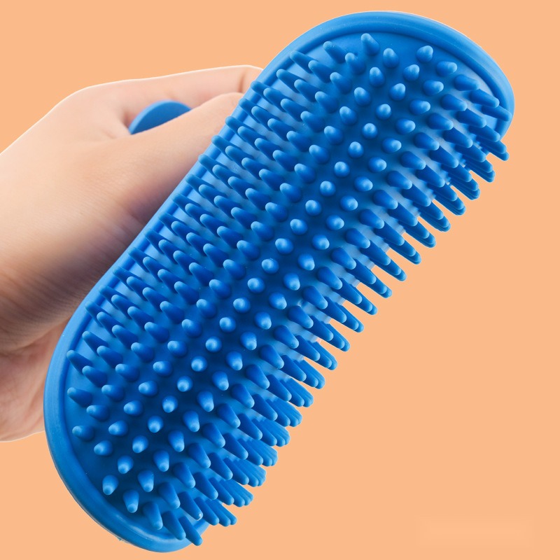 Eisenwell Pet Bath Brush Cat Massage Brush Dog Bath Gloves Cat Bath Brush - Image 5