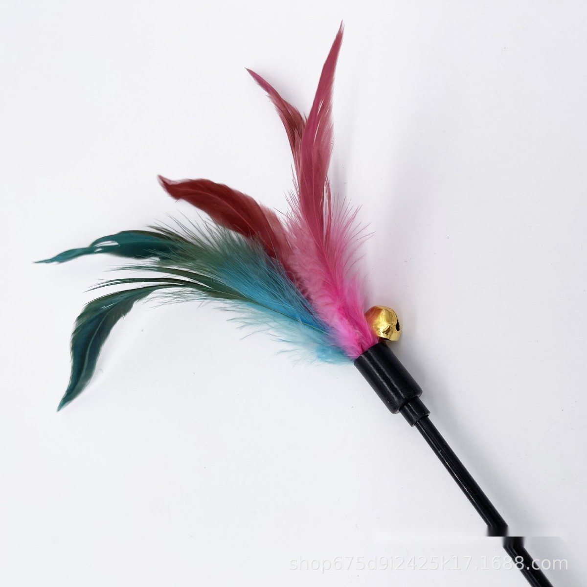65cm and 50cm Cat Supplies—Bells, Pet Feather Teasers, and Cat Toys - Image 5