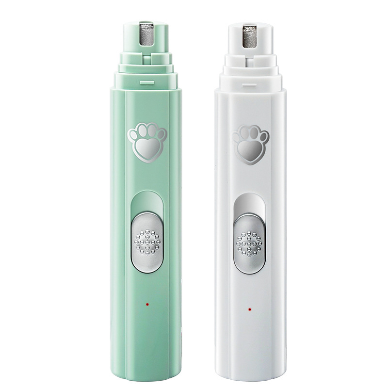 Pet Electric Nail Grinder LED Lamp Nail Clippers Cat and Dog Nail Clippers Manual Partial Foot Shaving Device - Image 6