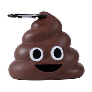 Pet Garbage Bag Dispenser Cat and Dog Portable Garbage Bag Dog Stool-Shaped Storage Box