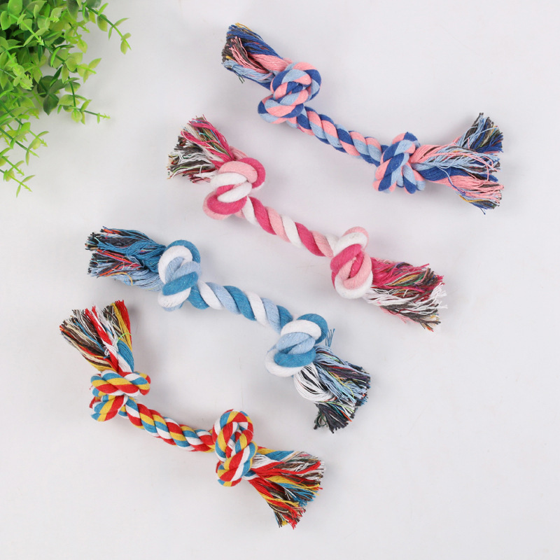 Pet Toy for Dog Molars, Bite-Resistant and Not Rotten, Knot Toy, Pet Woven Tooth Cleaning Dog Toy - Image 6