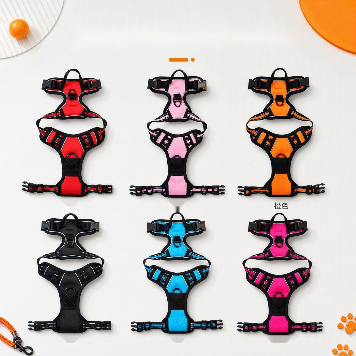 Dog Leash Pet Chest Back Large and Small Dog Traction Chest Strap Factory - Image 5