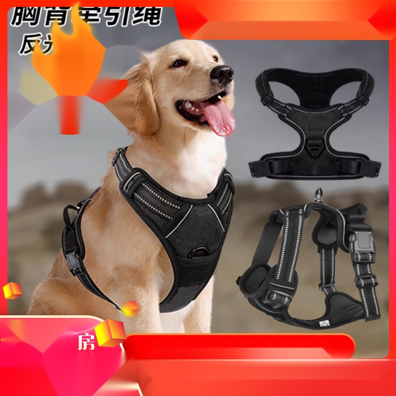 SOURCE Manufacturer Chest Back Duplex Oxford Cloth Breathable Mesh Dog Chest Back Production Exclusive - Image 9