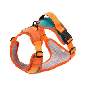 Explosion-Proof Pet Chest Strap Breathable Lightweight Night Reflective Chest and Back Traction Integrated Adjustable Li