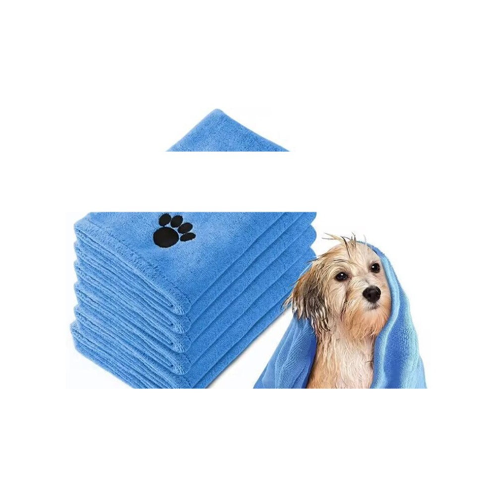 Pet Towel Bath Towel Mat Quick-Drying Absorbent Customized Extra Large Bath Microfiber Cat and Dog Towel Bath Towel - Image 2