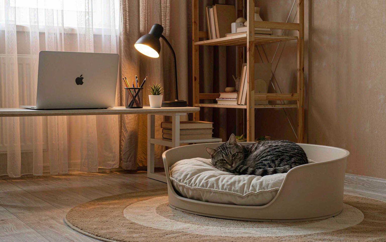 Working From Home With a Cat: Routines, Boundaries and a Desk That Survives