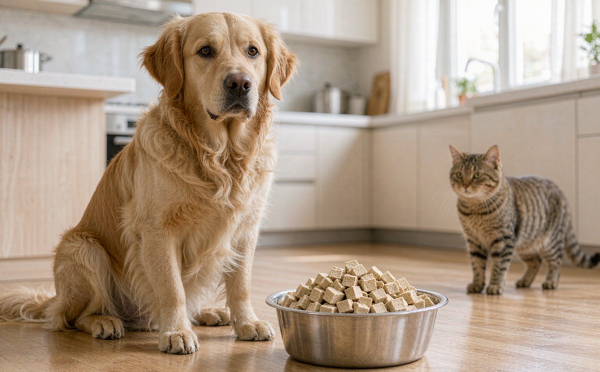 Freeze-Dried and Air-Dried Dog and Cat Food: How to Use Them Safely